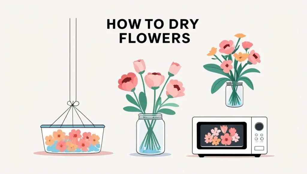 How to Dry Flowers