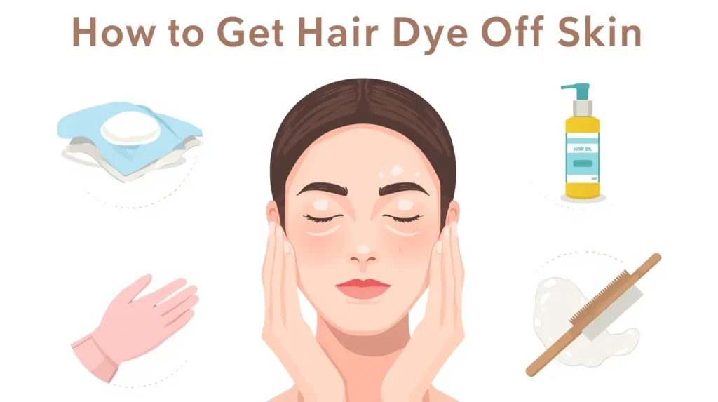 How to Get Hair Dye Off Skin