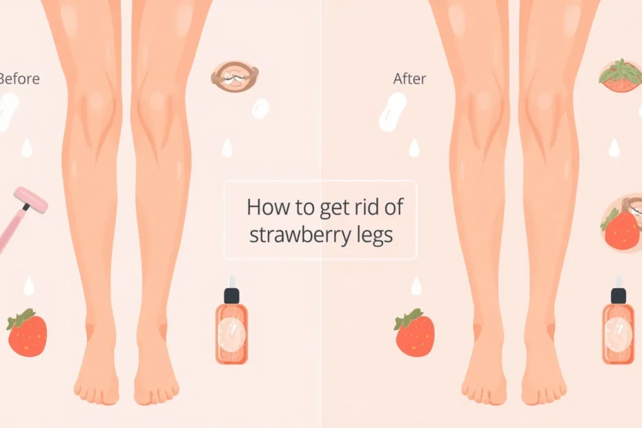 How to Get Rid of Strawberry Legs