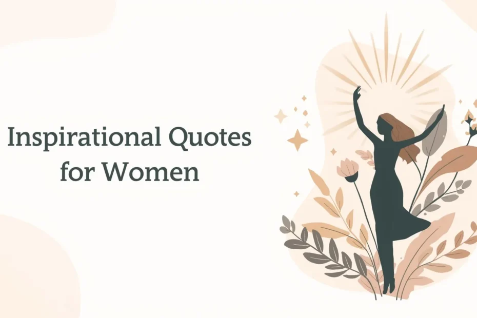 Inspirational Quotes for Women