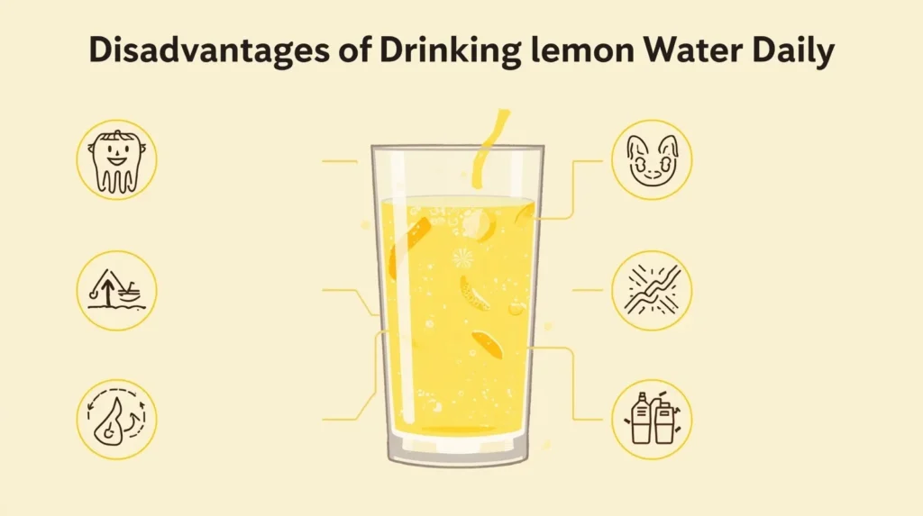 Disadvantages of Drinking Lemon Water Daily