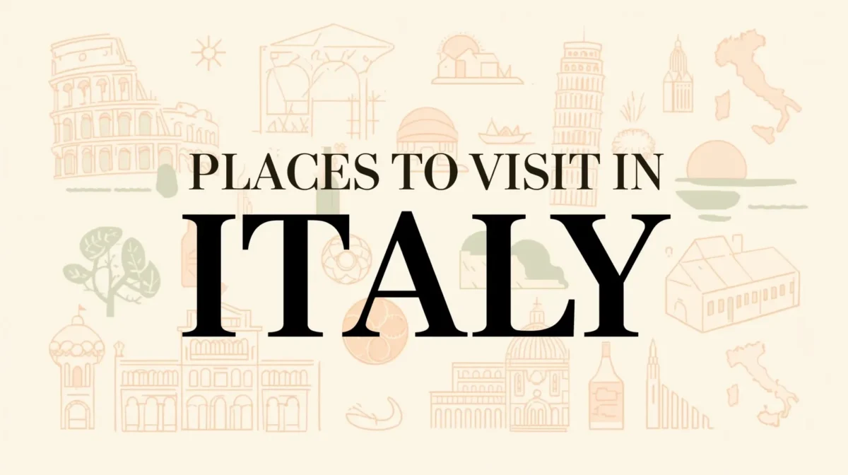 places to visit in italy
